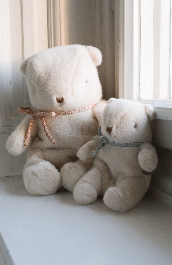 Teddy Bear Plush, Mini - Off White