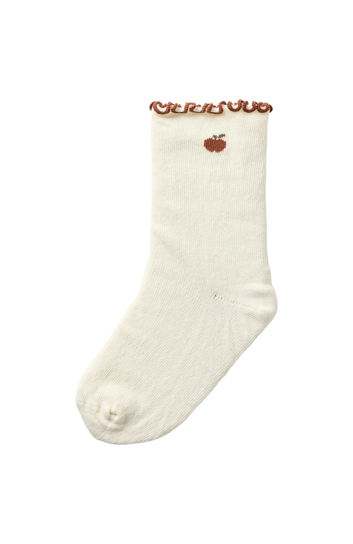 Fiducia Socks - Turtledove Apple