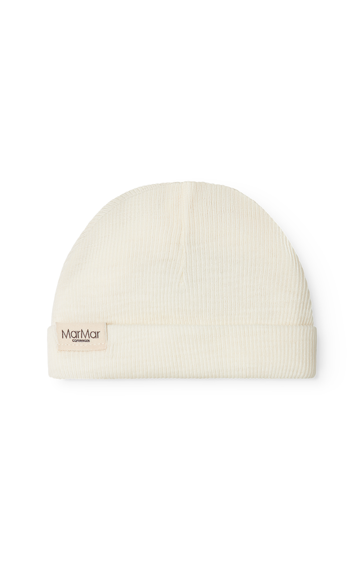 Aiko Wool Rib Hat - Natural