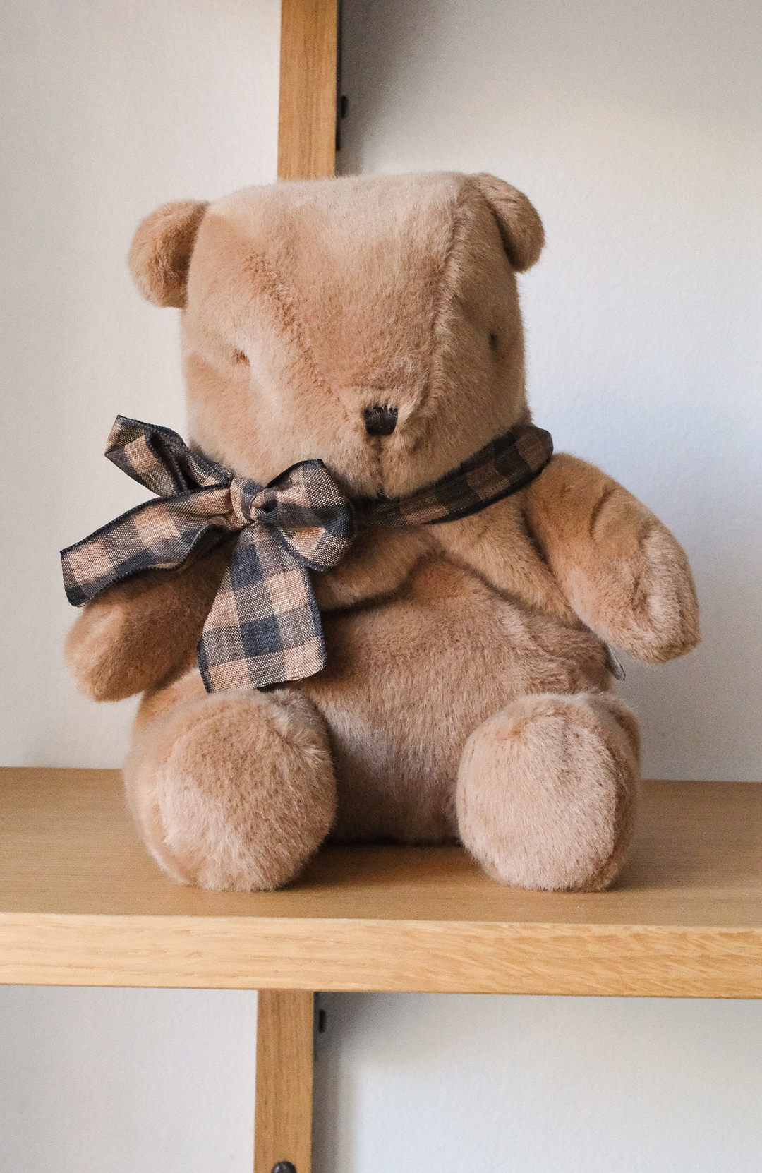 Teddy Bear Plush, Small - Mushroom