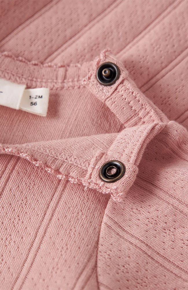 Falina SS Body Dress - Misty Rose