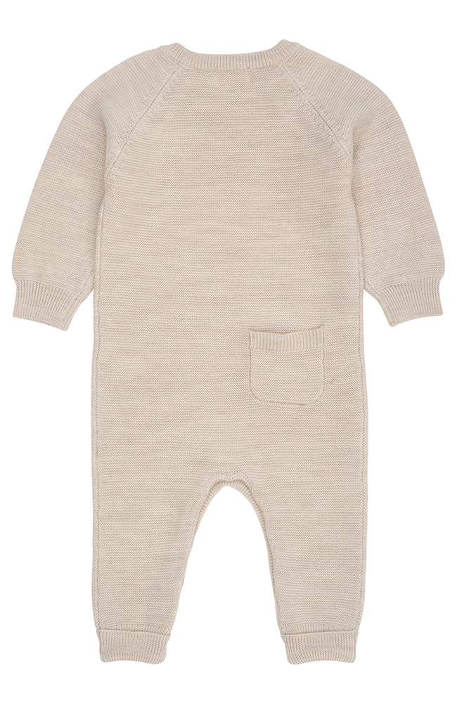 Merino Baby Full Body - Pale Cream Melange