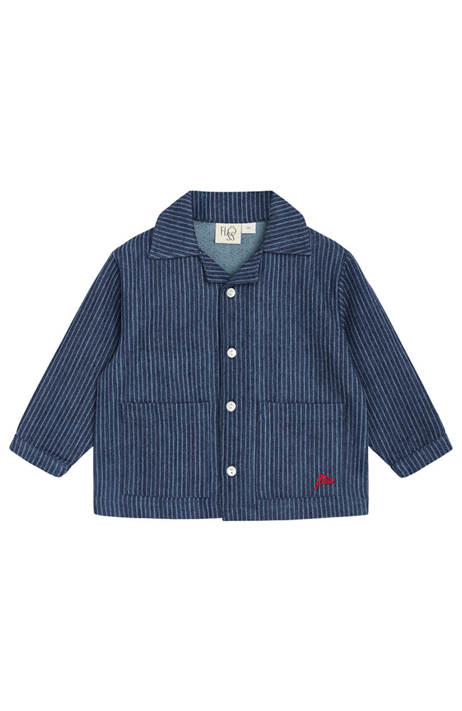 Willy PJ Shirt - Indigo Stripe