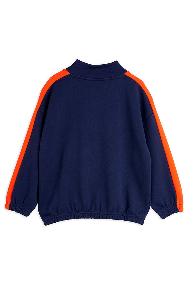 Panel emb Sweatshirt - Blue