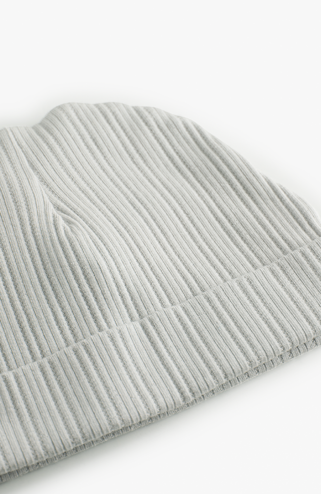 Aiko Pointelle Rib Hat - Morning Dew