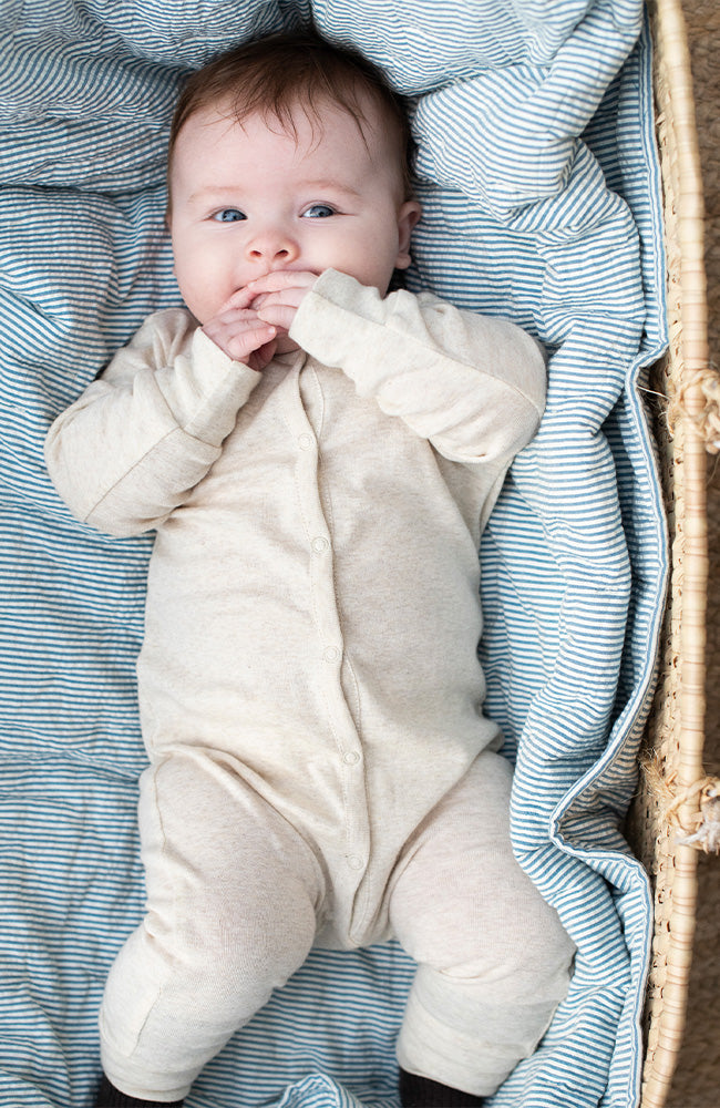 Baby Suit - Shell-Melange Serendipity Organics Onepiece