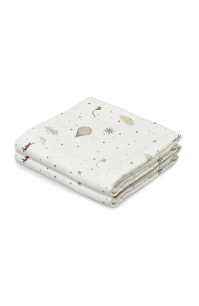 Muslin Cloth 2-pack - Dreamland CamCam Copenhagen Inredning