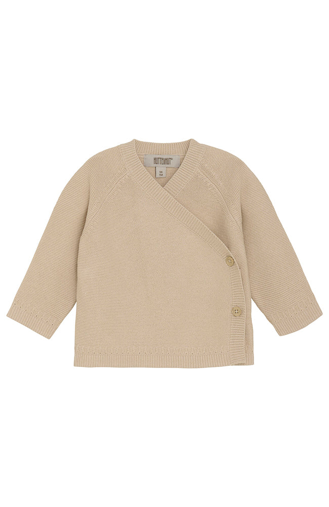 Cardigan Wrap Knit - Cement