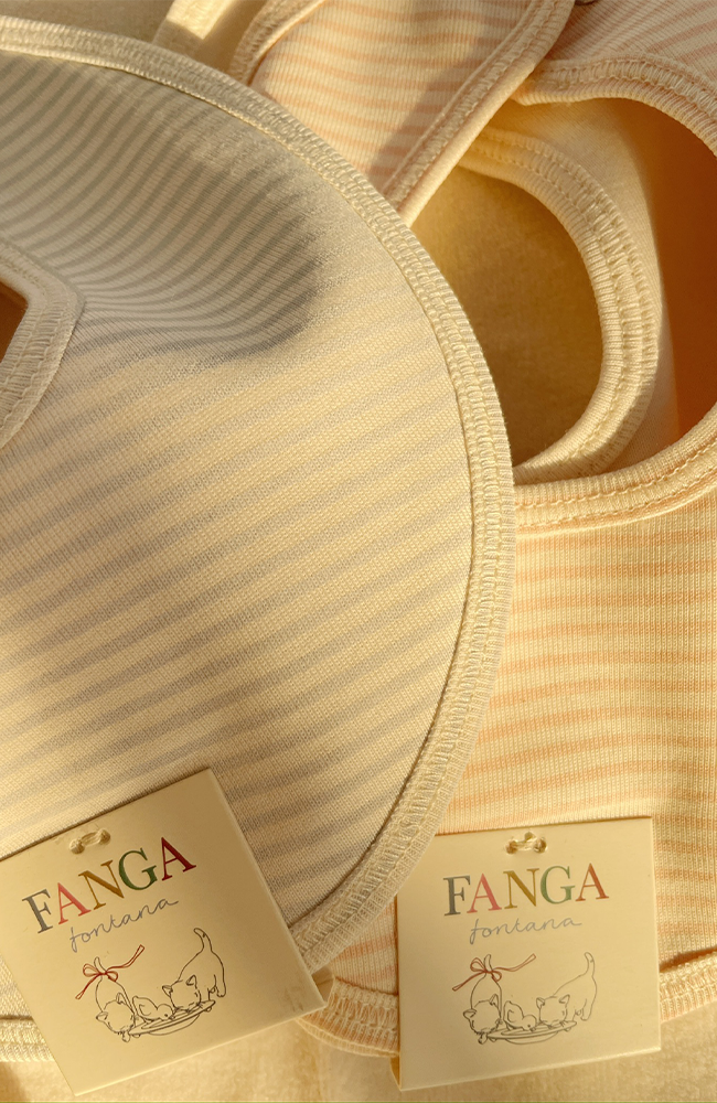 2 Pack Fio Bibs - Blue Mix Fanga Fontana bibs