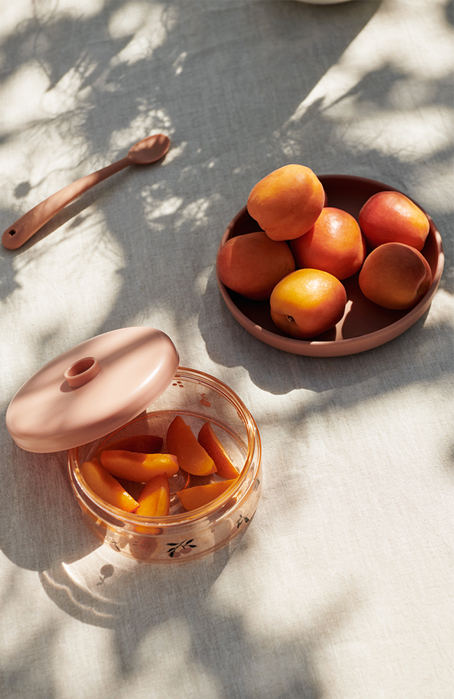 Dominique Food Tritan Boxes 500 ml 2-Pack - Peach/Seashell