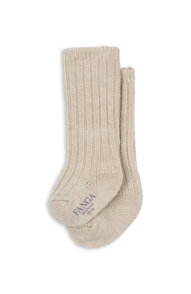 Lana Knit Socks - Sand Fanga Fontana Strumpor