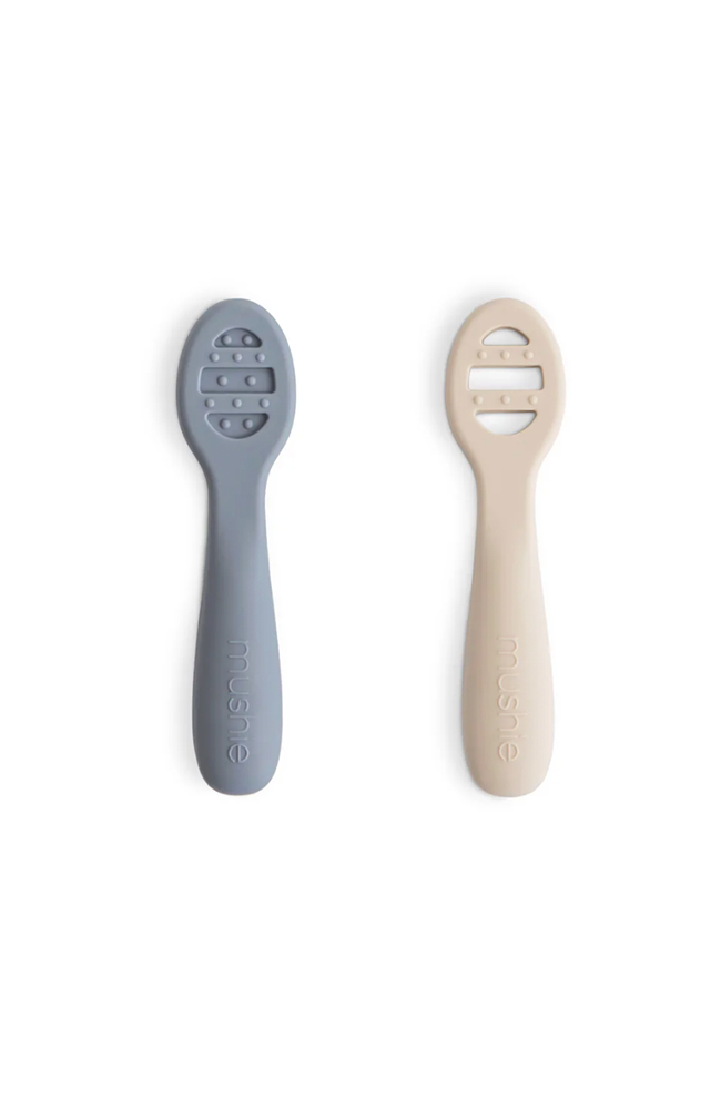 First Feeding Baby Spoons - Tradewinds/Shifting Sand
