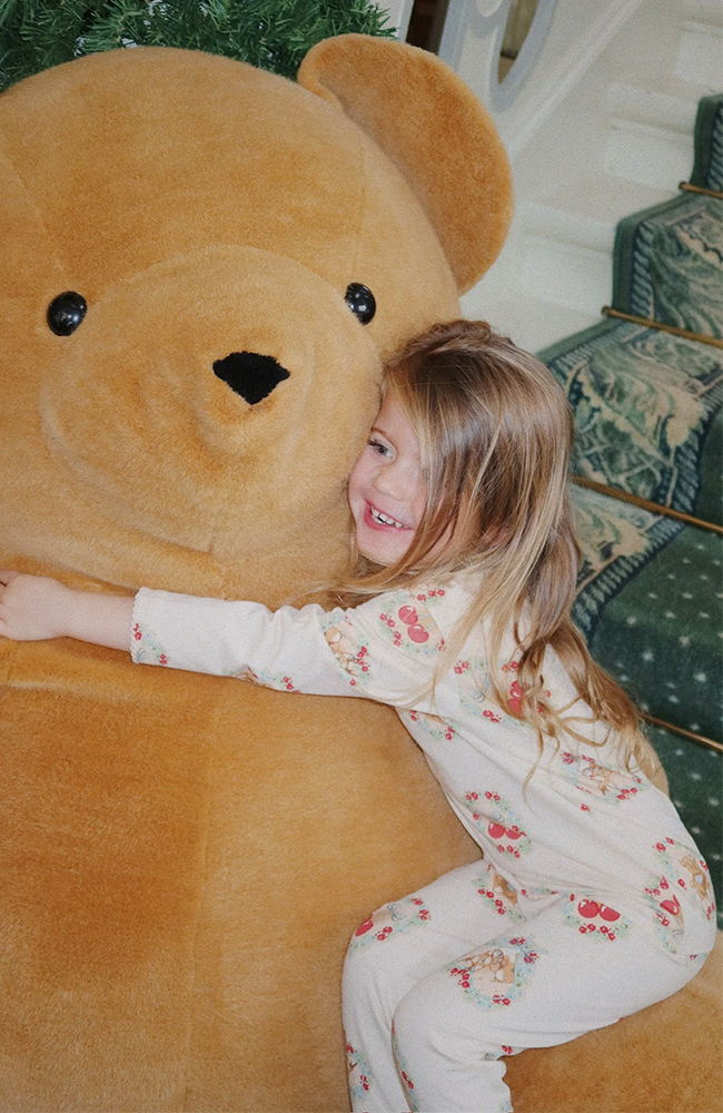 Belou Knit Collar Cardigan - Strawberry