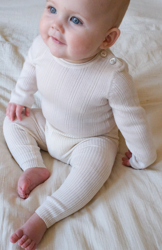 Baby Rib Body - Ecru
