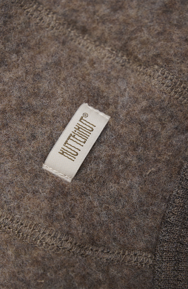 Bonnet Wool Fleece - Brown Melange HUTTEliHUT ytterkläder