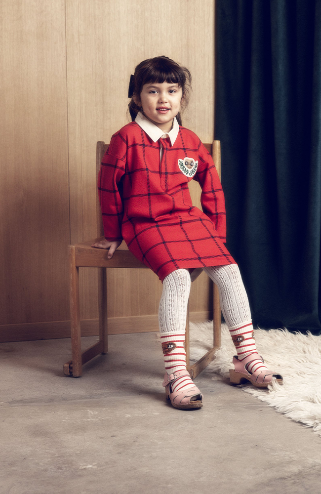 E.T Patch Rugby Shirt - Red