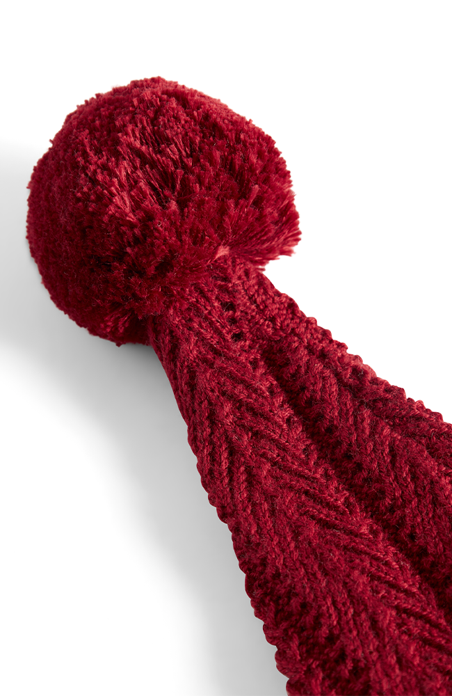 Alfen Rayon Knit Lace - Hibiscus Red