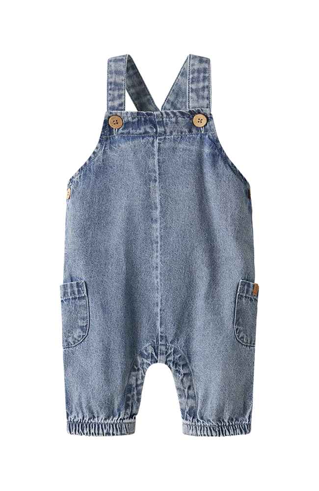 Keifer Loose Denim Overall - Denim Blue