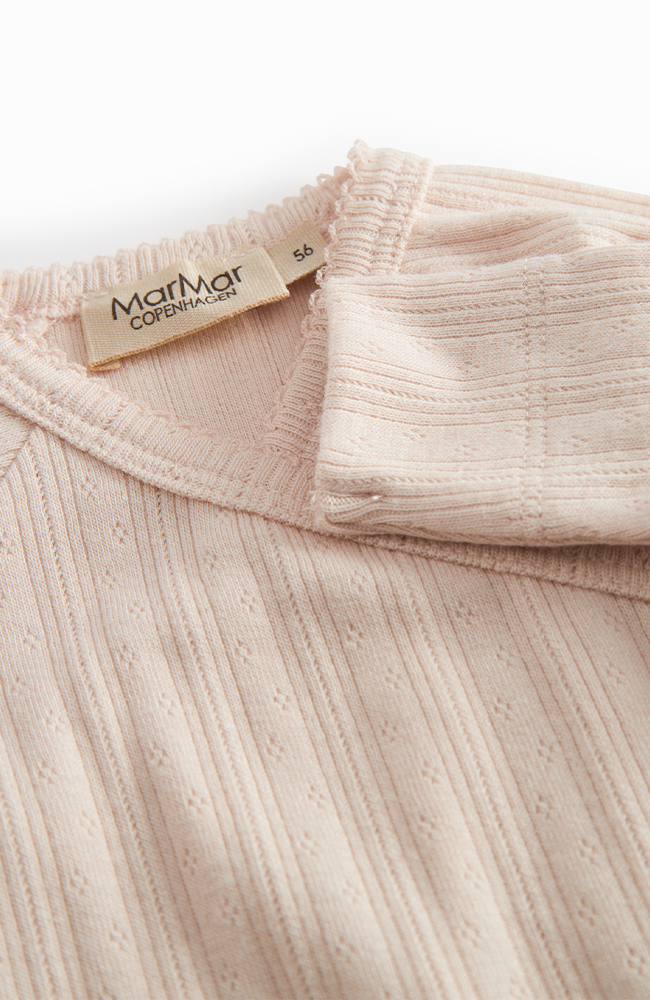 Rula Pointelle Romper - Misty Pink