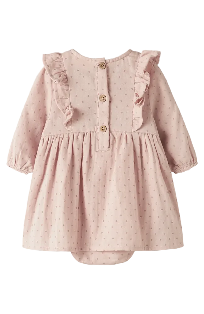 Dembe LS Loose Body Dress - Peach Whip