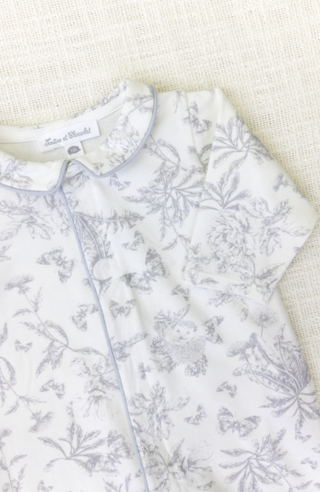 Onepiece Toile De Jouy - Grey