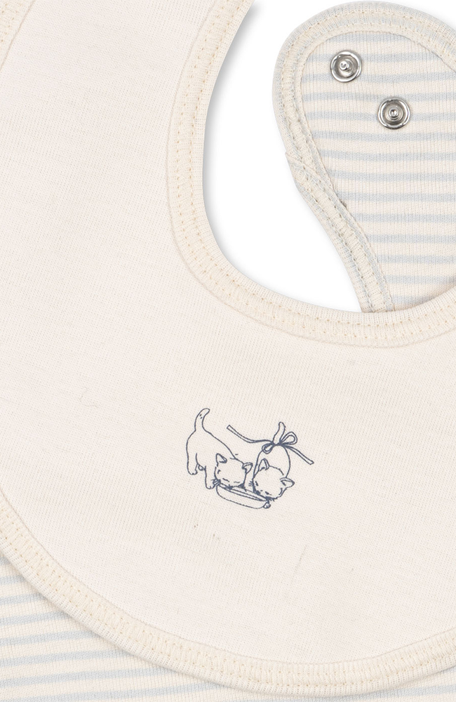 2 Pack Fio Bibs - Blue Mix Fanga Fontana bibs