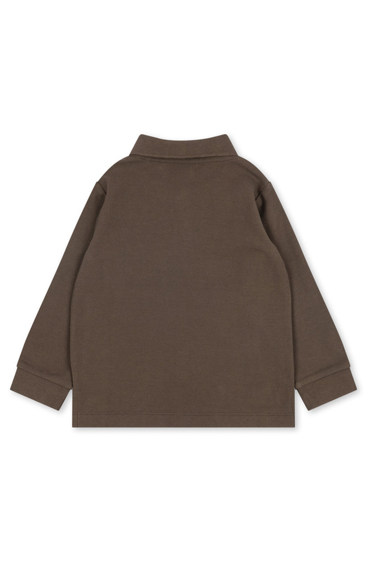 Florian LS Polo - Slate Black