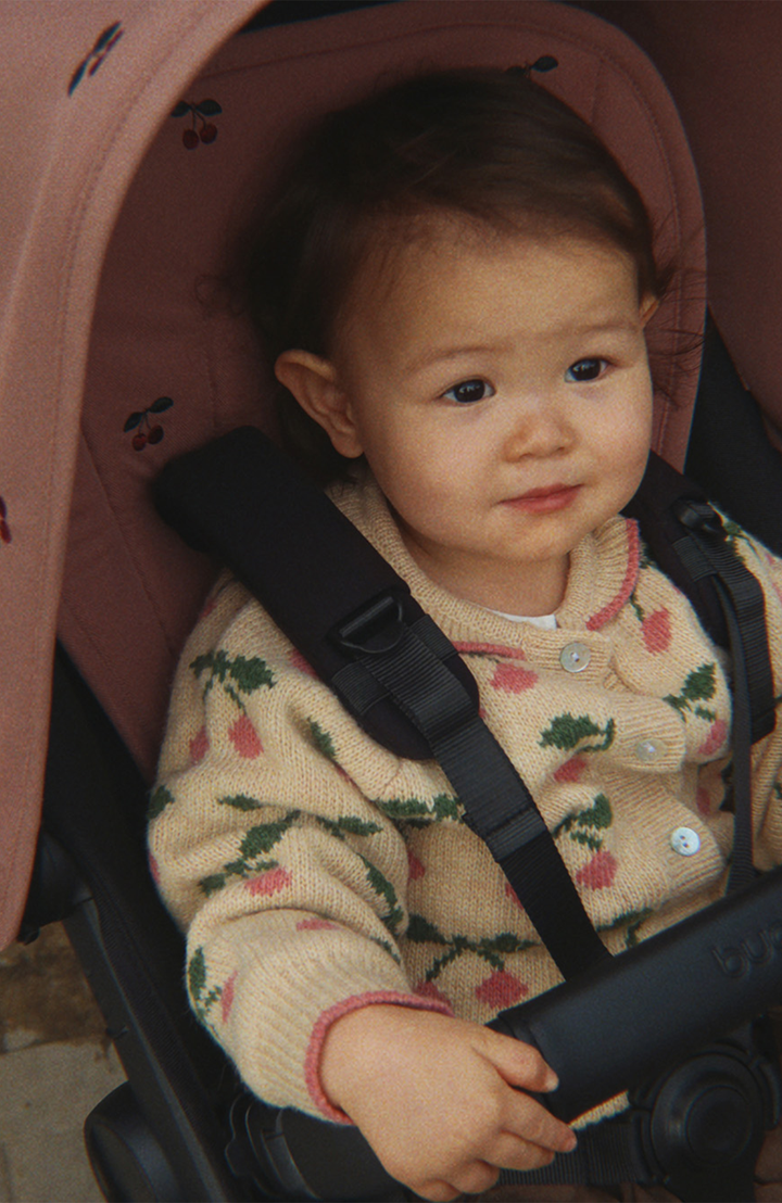 Bugaboo x Konges Sløjd Dual Comfort Sittdyna - Dusty pink