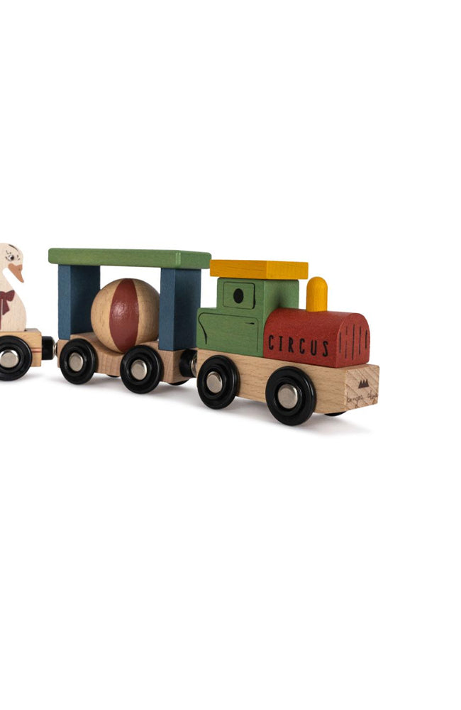 Wooden Animal Train - Multi