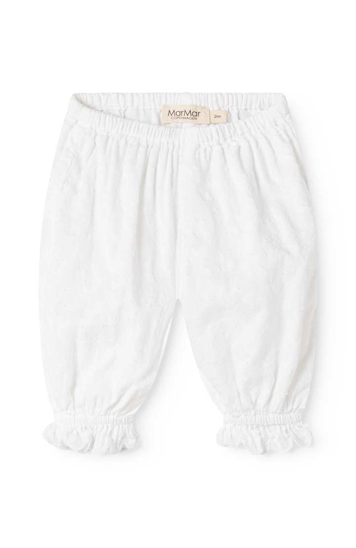 Pus Delicate Cotton Pants - White