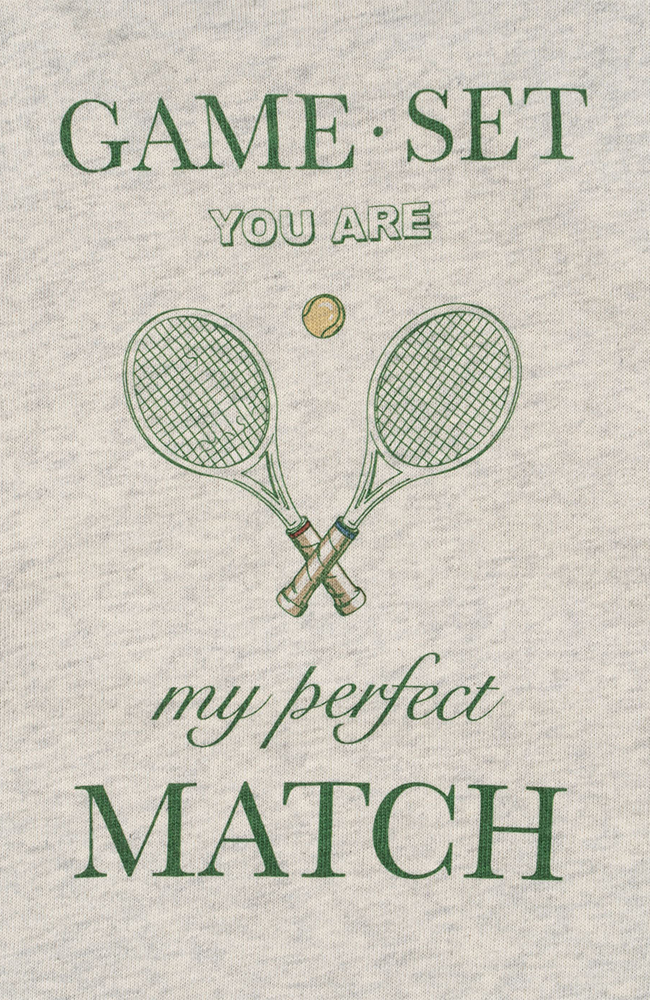 Spotty Polo - Off White Melange Konges Slöjd Tröja