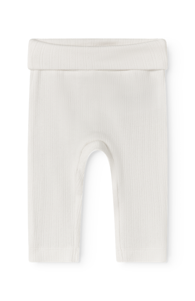 Piva Pointelle Pants - Gentle White