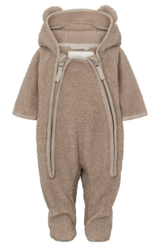 Robert B Suit Bonded Teddy - Moon Rock