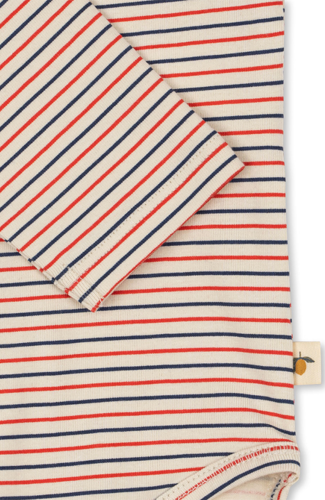 Basic Long Sleeve Body - Stripe Tricolore Petit