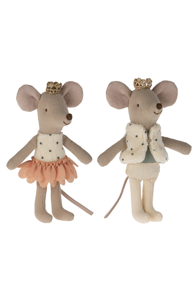 Royal Twins Mice Little sister and brother in box