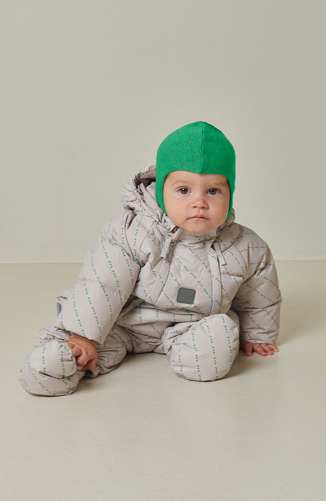 Adam Balaclava Wool Cotton - Emerald