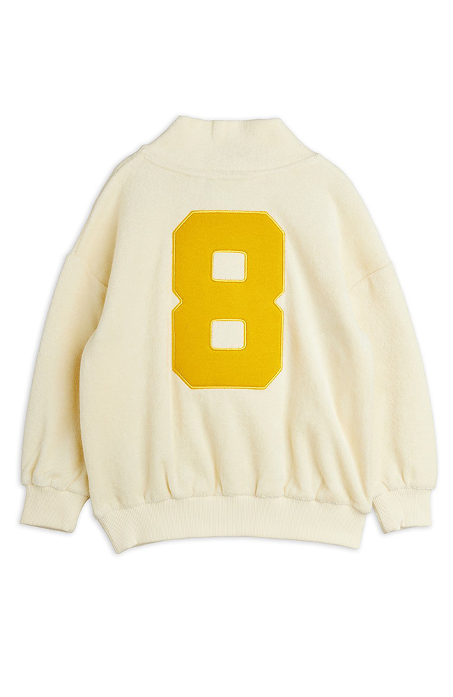 Alien City FC Zip Terry Sweatshirt - Off white