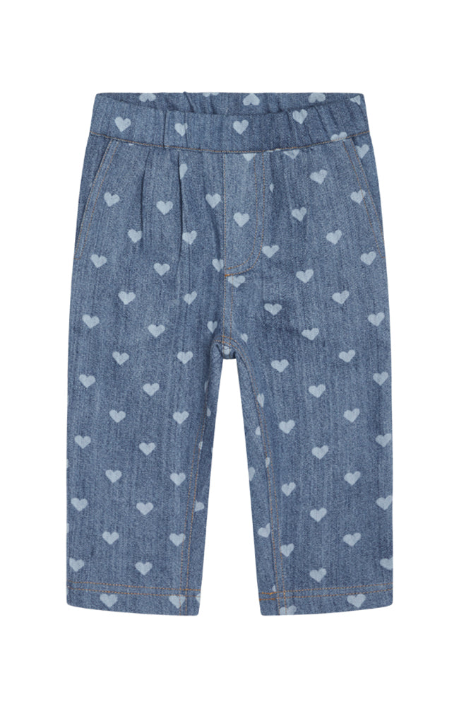 Lollo Pant - Blue Denim/Hearts