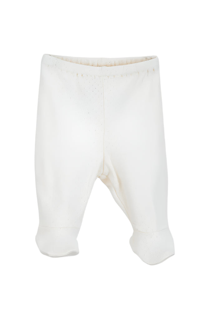 Baby Leggings - Offwhite Pointelle Serendipity Organics Leggings