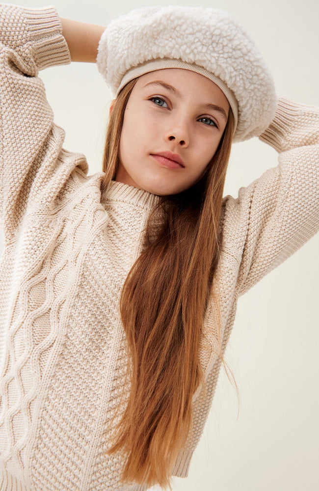 Callio Knit Jumper - Sandy melange