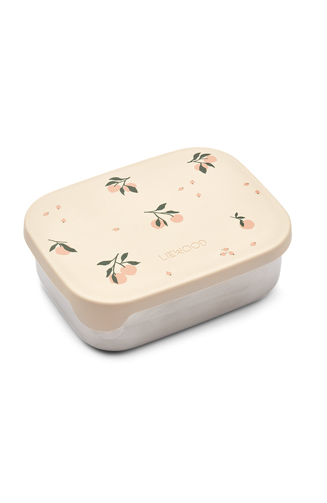 Arthur Steel Lunch Box 900ml - Peach/Sea shell mix Liewood Äta & dricka