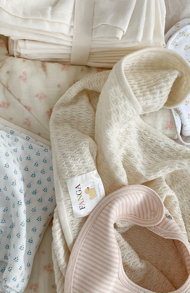 2 Pack Fio Bibs - Blush Mix Fanga Fontana bibs