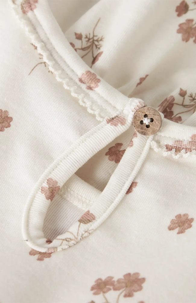 Layo Sif LS Dress - Coconut Milk Flower Pink