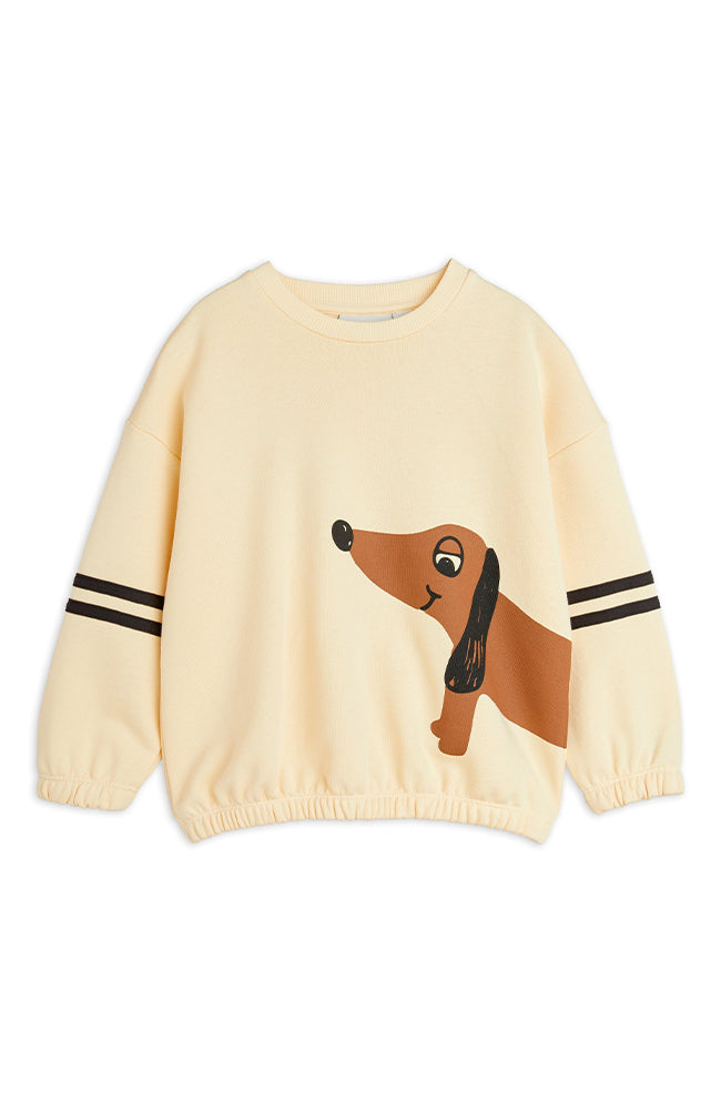 Dog sp Stripes Sweatshirt - Beige