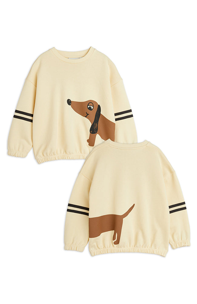 Dog sp Stripes Sweatshirt - Beige