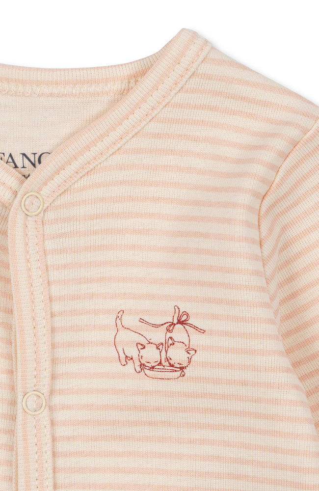 Fio Onesie - Tea Stripe Cameo Fanga Fontana onesie