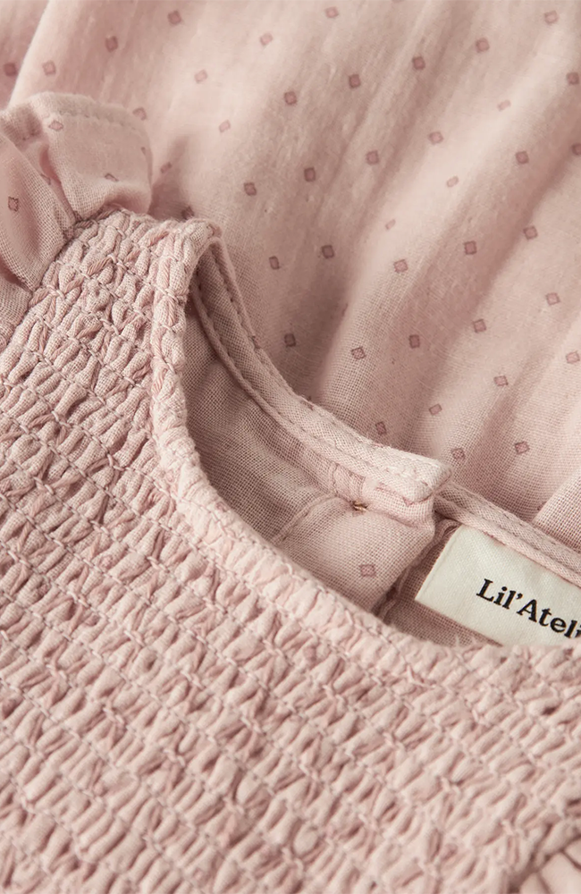 Dembe LS Loose Body Dress - Peach Whip