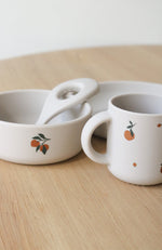 Vivi Printed Tableware Set - Peach/Sandy