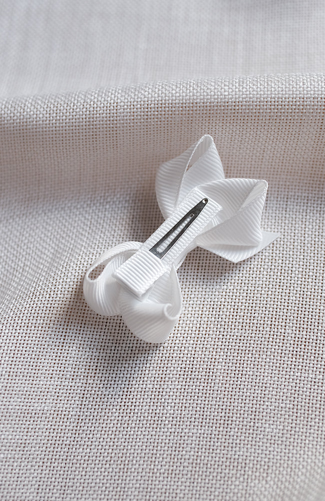 Hårrosett Mini - Off White Petit Stockholm Hårklämma