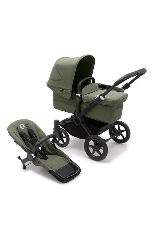 Donkey 5 Mono Complete - Black/Forest Green Bugaboo Donkey